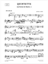 Quintette en forme de Chôros - Parties - VILLA-LOBOS - Partition
